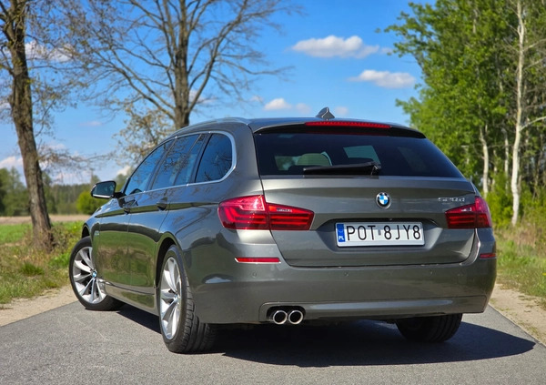 BMW Seria 5 cena 67900 przebieg: 240000, rok produkcji 2015 z Człuchów małe 529